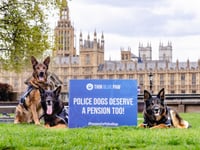 No more ruff justice for retired police dogs