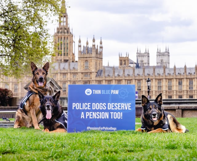 No more ruff justice for retired police dogs