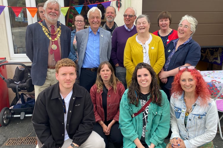 Tavistock Youth Cafe supporters and staff celebrate 20 yeas of success.