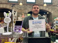 Young market trader in national final
