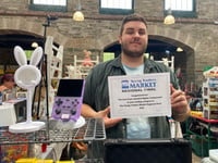 Young market trader in national final