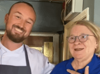 Celebrity chef pops into village pub