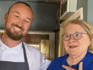 Celebrity chef pops into village pub
