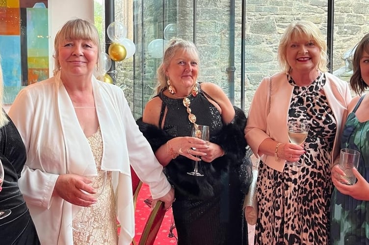 43 TASS staff and volunteers at the fortieth gala dinner at the Beford Hotel