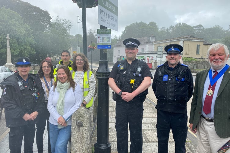 West Devon Borough Council and Tavistock community police launch the new anti-social behaviour powers for police to cover the whole of Tavistock.