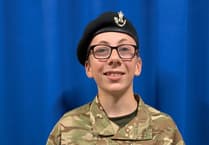 Heroic Okehampton cadet honoured for saving his father's life