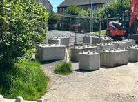 Fence divides Okehampton estate