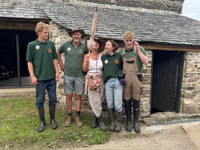 Haye Farm welcoming the public to see it's organic mixed operation of cattle and vegetables on Open Farm Sunday. Picture by Kate Maciver-Redwood.