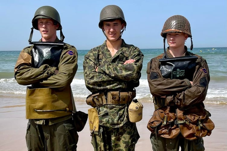 As in previous years, the MaPS students will be walking in the footsteps of service personnel during World War II who landed on the Normandy beaches. (Picture: Cornwall College Group)