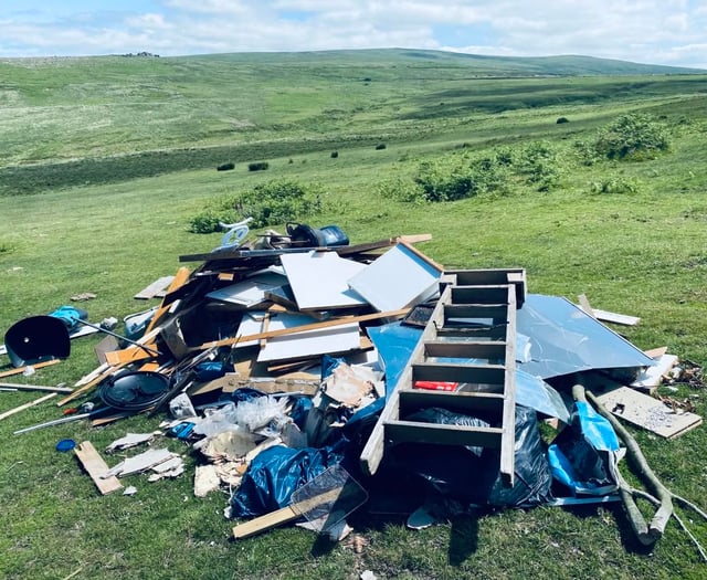 Police seek information on Dartmoor fly-tippers 