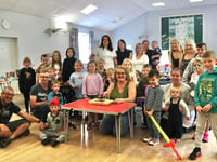 Bow pre-school's 50th birthday bash