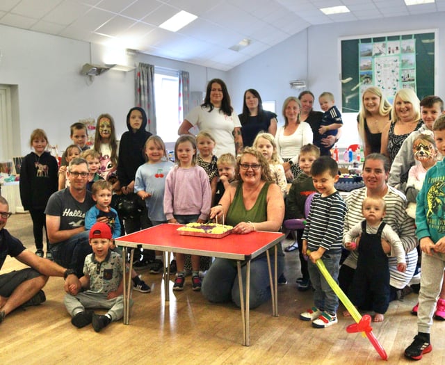 Bow pre-school's 50th birthday bash