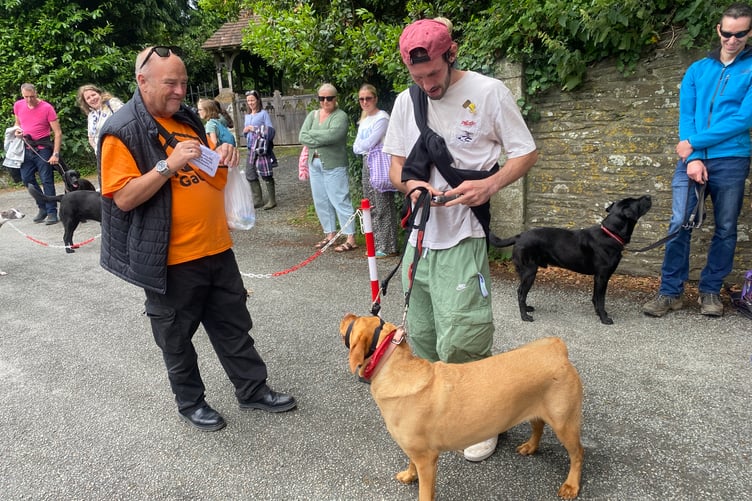 Proud dog owners entered their pets in Buckland Fair dog show, run by the animal rescue centre Gables.