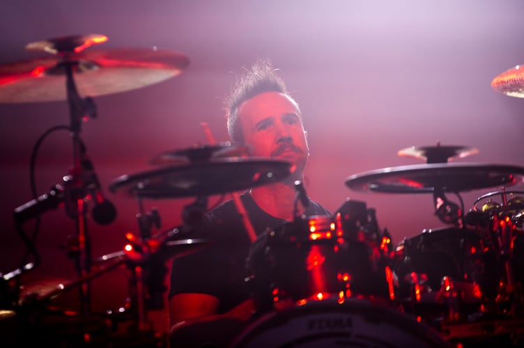 Pendulum kept Plymouth rocking at the second night of the Summer Sessions on the Hoe yesterday. Picture by Anna Leader.