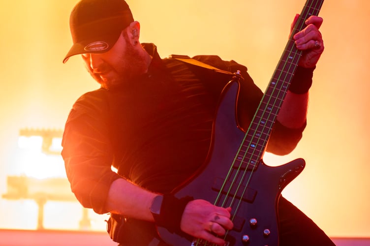 Plymouth rocked in the rain last night with day two headliners Pendulum at the Summer Sessions on the Hoe.