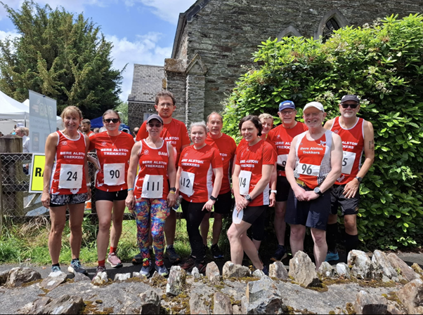 Bere Alston Trekkers at Buckland Monachorum