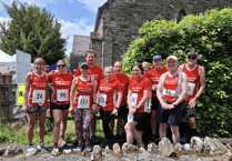 Bere Alston Trekkers bounding on at Buckland Fair