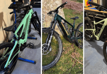 Valuable E-bikes stolen in Drewsteignton