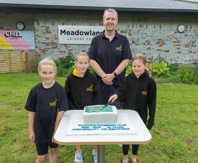 Tavistock Swimming Club's 35th anniversary meet
