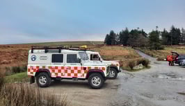 Volunteers find missing person unharmed after search 