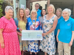 Okehampton Inner Wheel donates to museum to honour mutual founder
