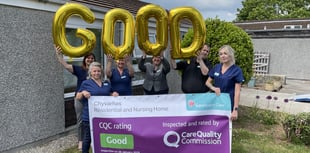 Praise as Callington care home achieves CQC rating of 'Good' 