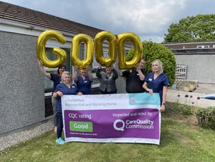 Praise as Callington care home achieves CQC rating of 'Good' 