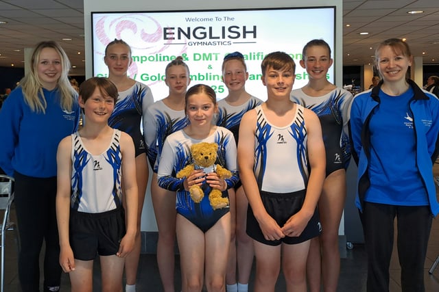 Three national finals for Flyers gymnasts