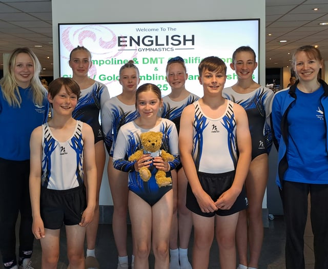 Three national finals for Flyers gymnasts