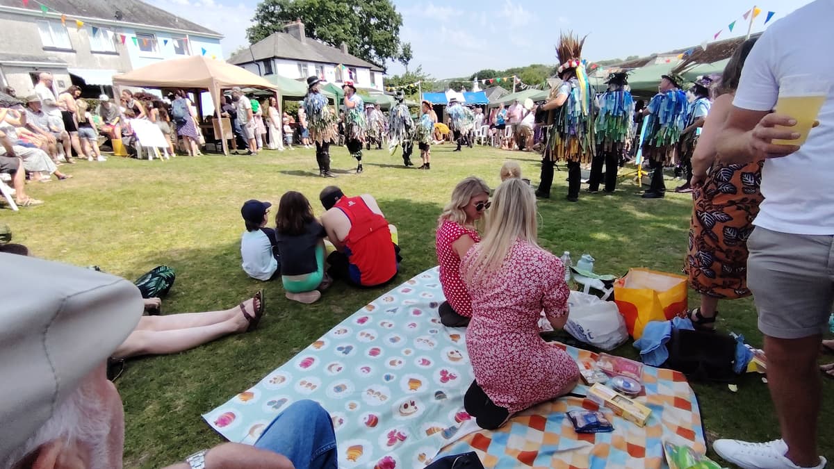 Meavy Oak Fair ein durchschlagender Erfolg.