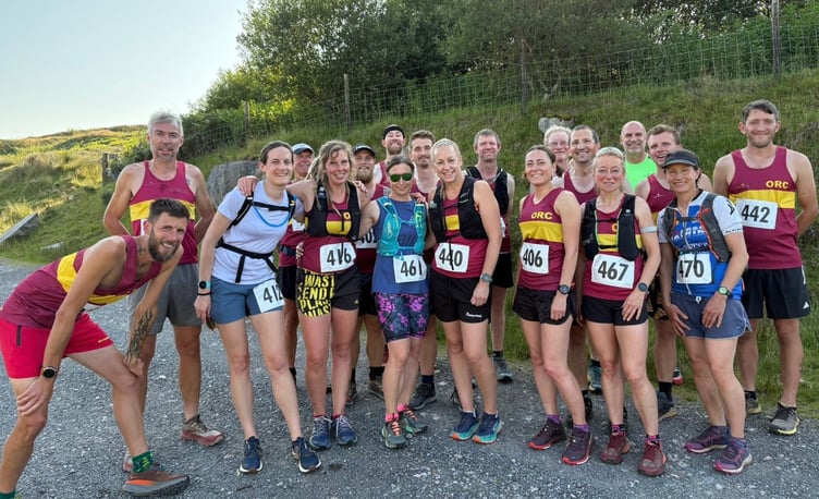 ORCs at the Solstice Fell Race at Merrivale on Dartmoor.