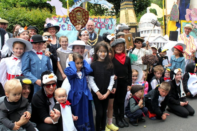 Town carnival celebrations