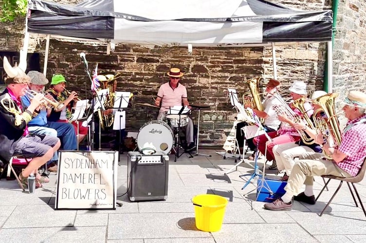 Tavistock Fringe Festival with Sydenham Damerel Blowers.
