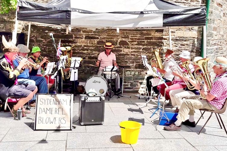 Tavistock Fringe Festival with Sydenham Damerel Blowers.