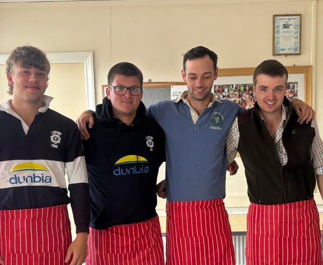 Lewdown YFC raise £1,200 for charity