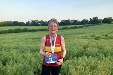Mags Jarvis keeps on running and winning against Parkinson's and age.