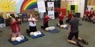 Over 100 Okehampton primary school students taught CPR