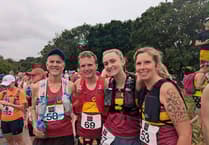 Okehampton Running Club quartet take on The Loop