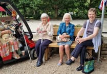 Tavistock Sensory Garden's new head gardener ceremonial take over