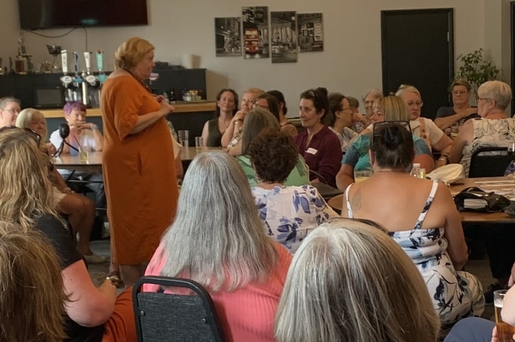 The WI members were given a presentation by the Devon Federation.