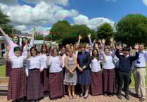 Tavistock students hit the high notes for charity's fortieth