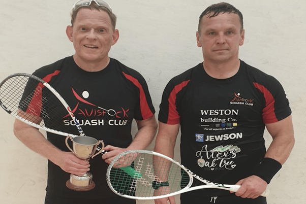 Will Westlake and Steve Mooney, cup finalists