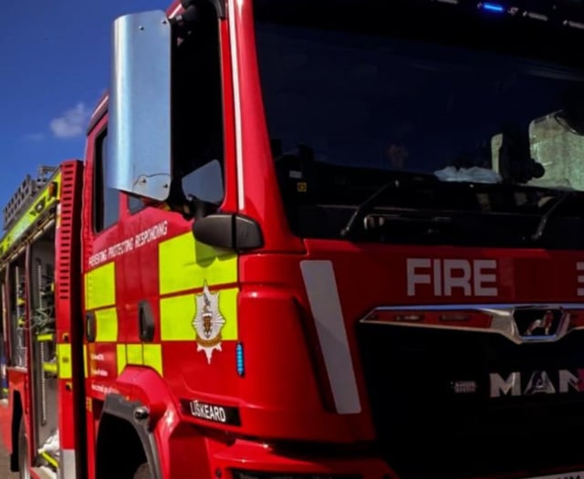 Multiple crews called to deal with fire in Callington property