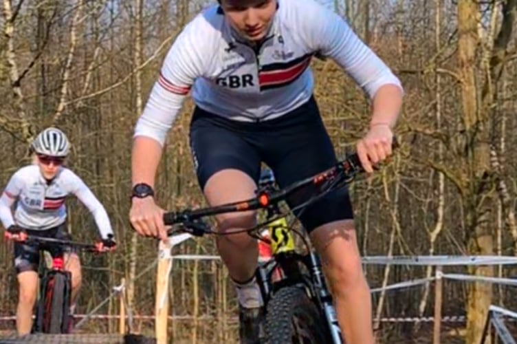 Orla White, 16, of Tavistock has been named in the GB mountain biking squad.