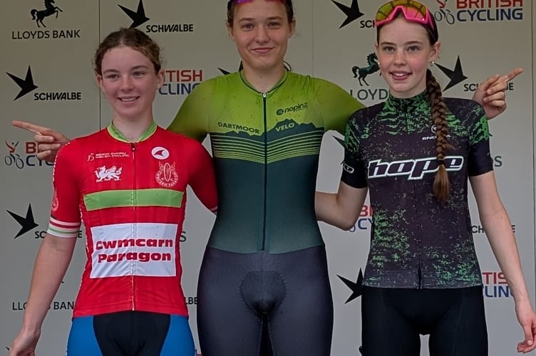 Orla White, 16, of Tavistock has been named in the GB mountain biking squad.