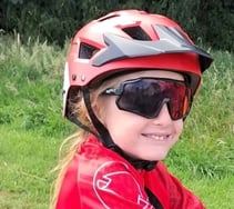 Eight-year-old's Devon charity cycle for hospice
