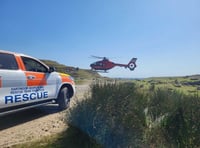 Volunteer rescuers help two stricken Dartmoor walkers