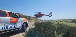 Volunteer rescuers help two stricken Dartmoor walkers