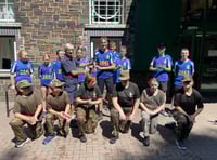 Hot day saw Okehampton Rotary contest for cadets