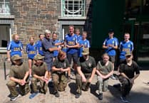 Hot day saw Okehampton Rotary contest for cadets